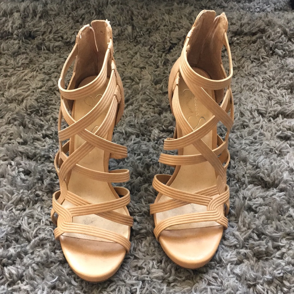 Jessica Simpson Nude heel